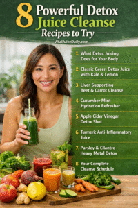8 Powerful Detox Juice Cleanse Recipes to Try